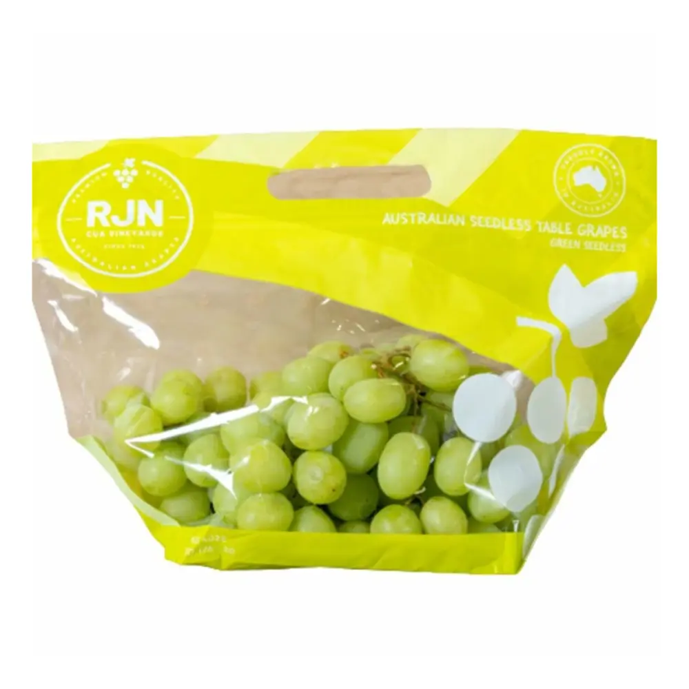 Nho Xanh Không Hạt Úc - AutumnCrisp - Australian Green Seedless Grapes - RJN CUA VINEYARDS